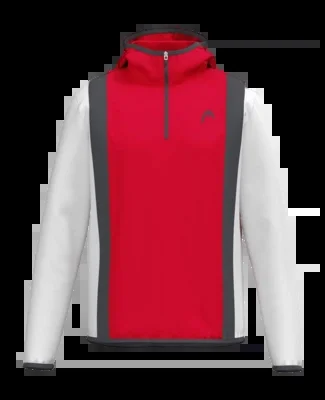 Pull de Tennis Head Femme Club 25 Tech Hoodie Red White