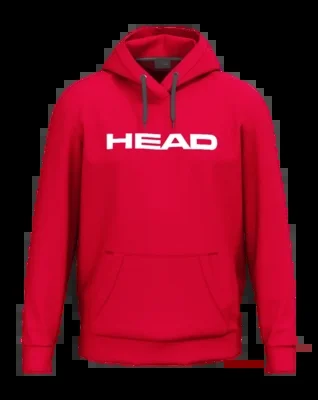 Pull de tennis HEAD Homme Club Original Hoodie Red