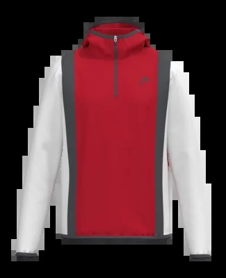 Pull de Tennis Head Men Club 25 Tech Tee Red White