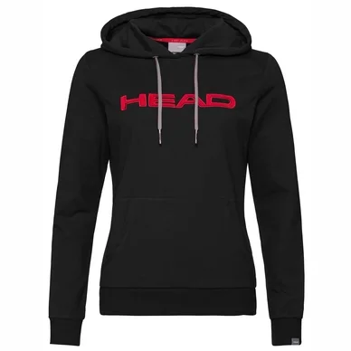 Pull de Tennis HEAD Women Club Rosie Black Red