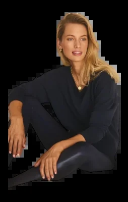Pull Deblon Women Carmen Navy