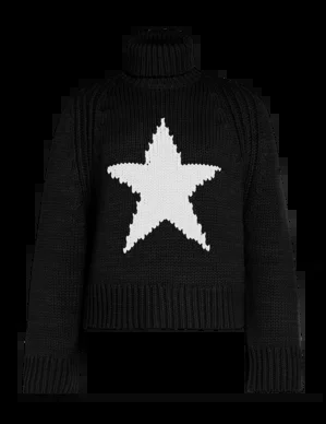 Pull Goldbergh Femme Beauty Long Sleeve Knit Black