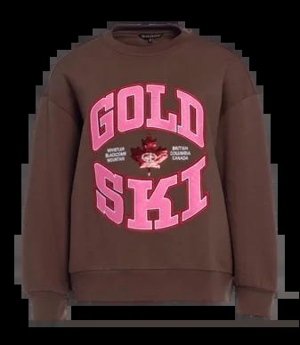 Pull Goldbergh Femme Rink Crew Neck Army
