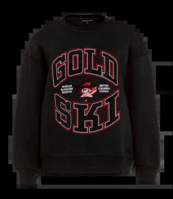Pull Goldbergh Femme Rink Crew Neck Black