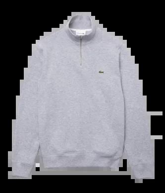 Pull Lacoste Men SH1927 1/4 Zip Silver Chine