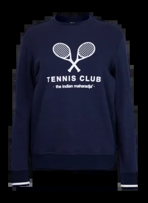 Pull The Indian Maharadja Femme Tennis Club Sweater Royal Blue