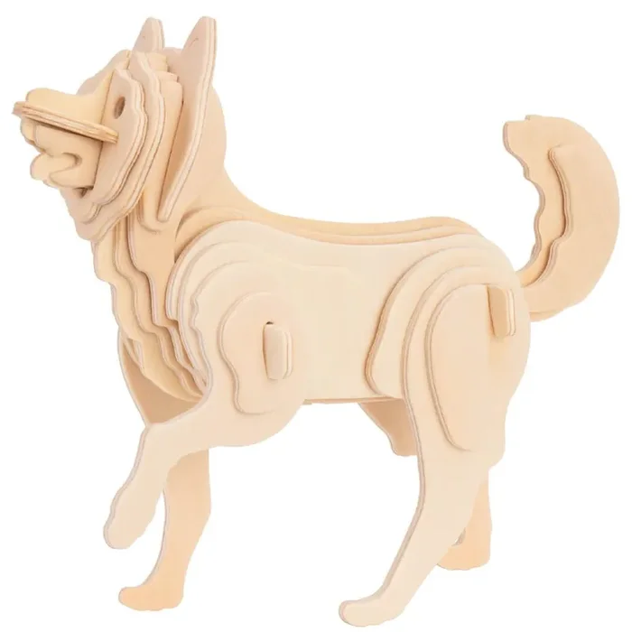 Puzzle 3D Husky Dani Créations Dernier Modèle
