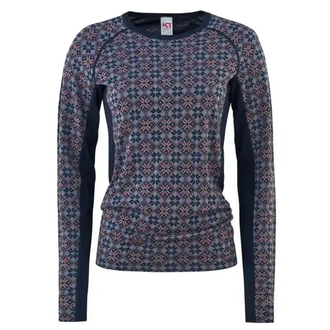 Quantité Limitée Baselayer femme à manches longues Kari Traa Rose Light