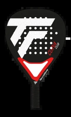Raquette de Padel Tecnifibre Curva Club 365 Black Red
