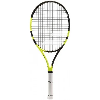 Raquette de Tennis Babolat Aero Junior 26 Noir Jaune (Cordée)