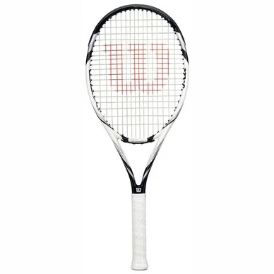 Raquette de Tennis Wilson Six.Two 100 Black White (Cordée)