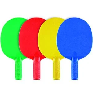 Raquettes de tennis de table multicolore (x4)