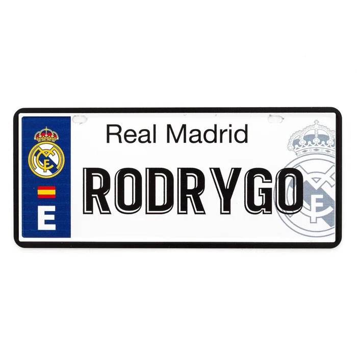 Real Madrid Numéro d’immatriculation RODRYGO – Boutique Officiel Real Madrid CF