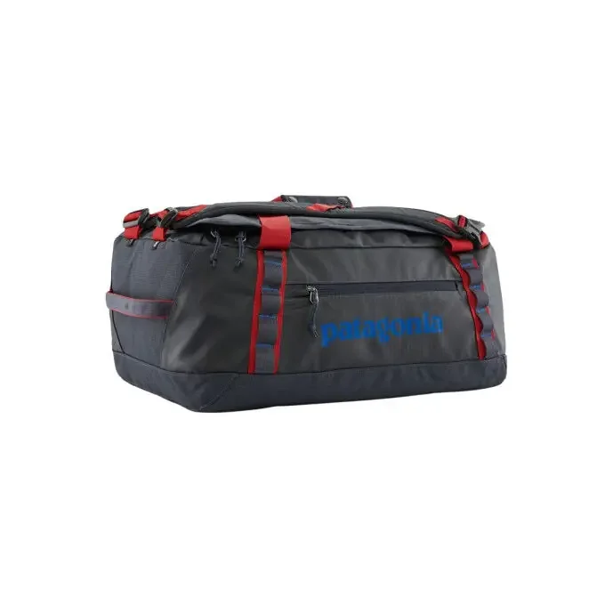 Réduction Sac de voyage Black Hole 40L -Smolder Blue w/Amanita Red