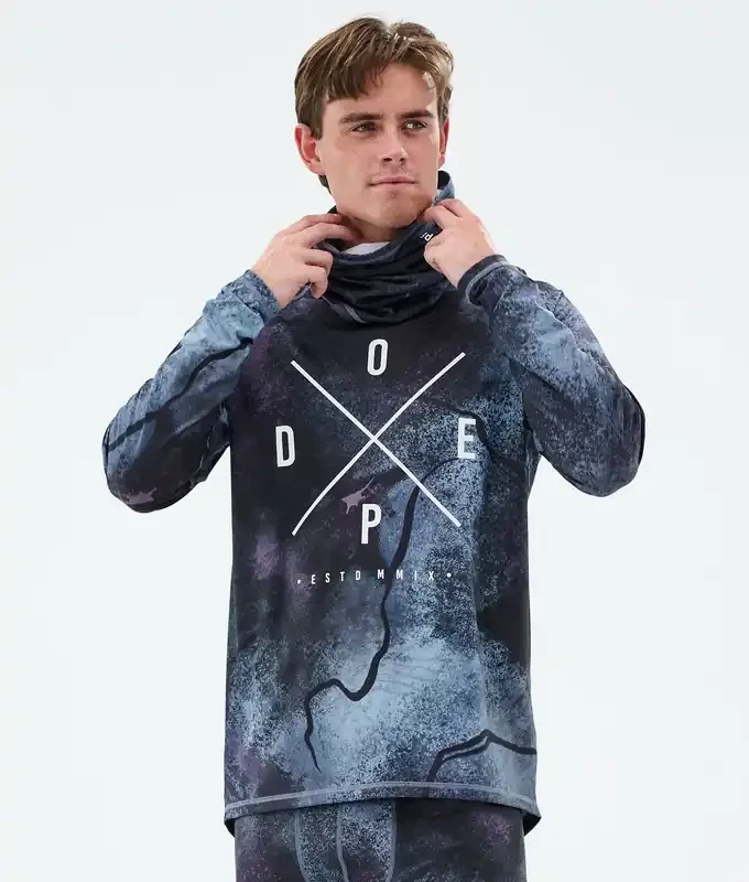 Retour Gratuit Dope Snuggle Tee-shirt thermique Homme 2X-Up Jungle Purple