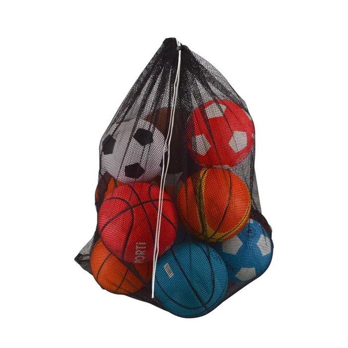 Sac à ballons matelot en maille ajourée Sporti