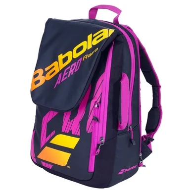 Sac à Dos de Tennis Babolat Pure Aero Rafa Noir Orange Violet