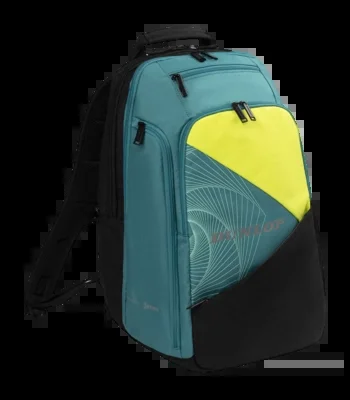 Sac à Dos de Tennis Dunlop SX-Performance Teal Black Yellow