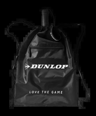 Sac de Sport Dunlop Drawstring Bag Black White
