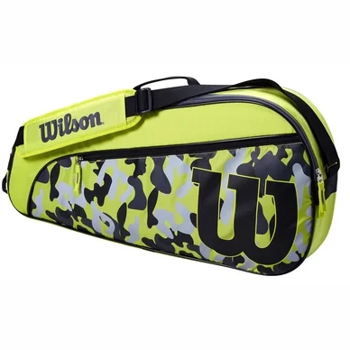 Sac de Tennis Wilson Junior Racketbag Wild Lime Grey Black