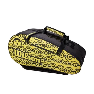 Sac de Tennis Wilson Minions Tour 12PK Black Yellow