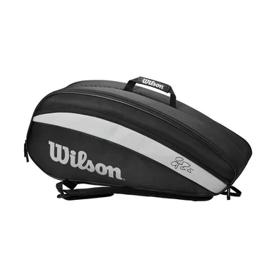 Sac de Tennis Wilson Roger Federer Team 6PK Noir
