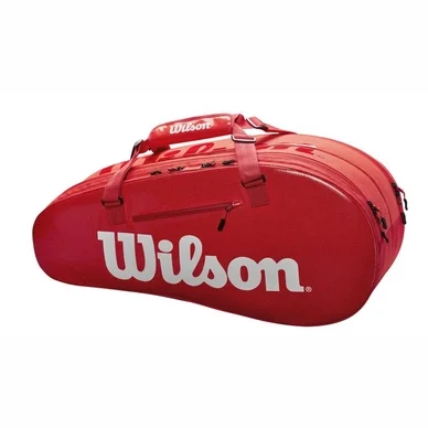 Sac de Tennis Wilson Super Tour 2 Compartment Small Red