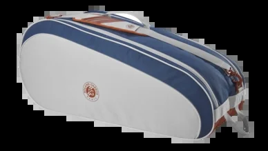 Sac de Tennis Wilson Team 6Pk Roland Garros 2024 Cream Clay Navy