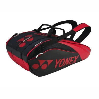 Sac de tennis Yonex 9629EX Pro 9PCS Racquet Bag Red Black
