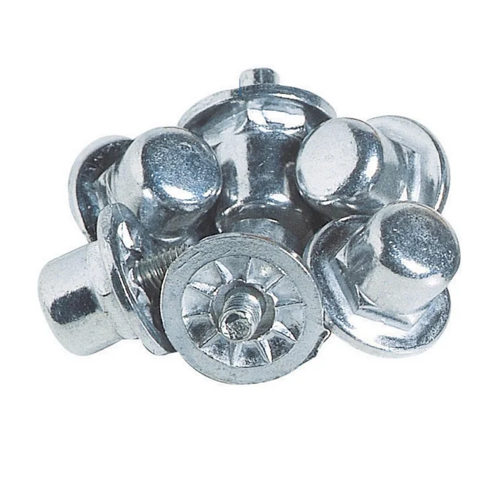 Sachet de 100 crampons cylindriques aluminium Tremblay CT [Taille 16 mm]