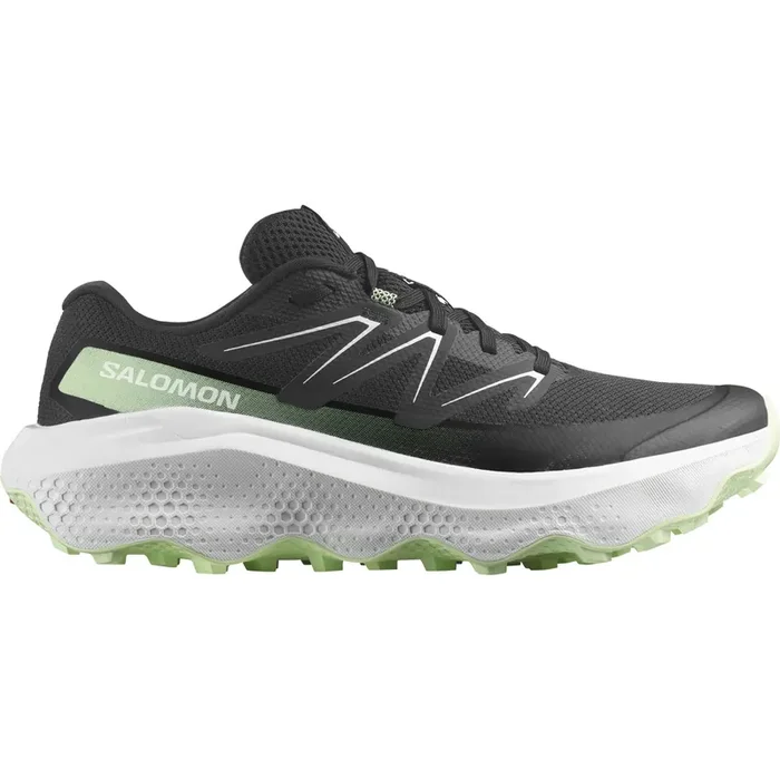 Salomon Ultra Flow 2, chaussures de trail, homme, noir/vert clair Commande En Gros