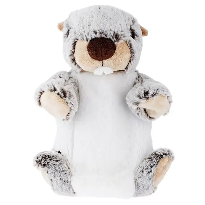 Satisfait Ou Remboursé Peluche marionnette Marmotte Dani Créations