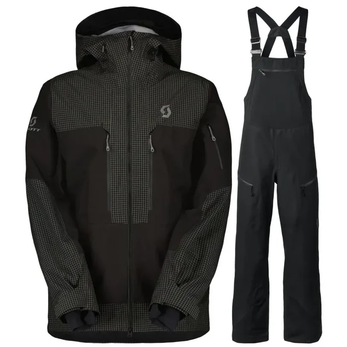 Scott Ultimate Vertic Ripstop 3L, ensemble, hommes, noir Authentique
