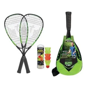 Set de badminton avec un sac à bandoulière Speedbadminton Speed 5500 Led