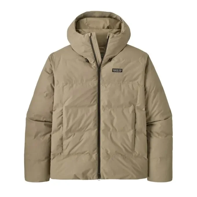 Seulement Aujourd’hui Doudoune à capuche Homme Patagonia Jackson Glacier – Seabird Grey