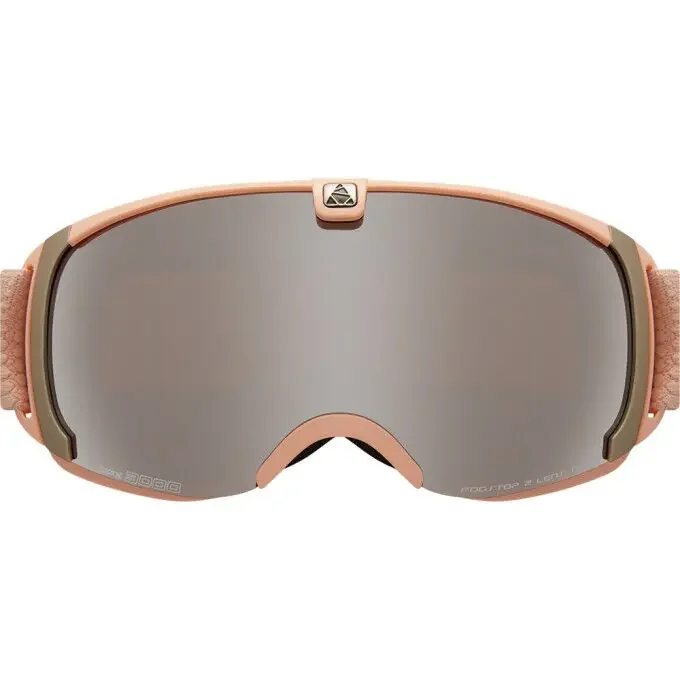 Seulement Aujourd’hui Masque de ski Cairn PEARL SPX3 Powder Pink Silver