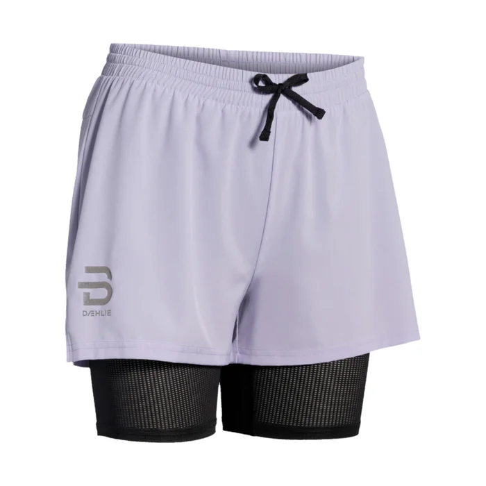 Short 2 en 1 femme Daehlie Sportswear Run [Taille XS]