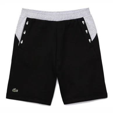 Short de Tennis Lacoste Men GH4871 Black Silver Chine Silver