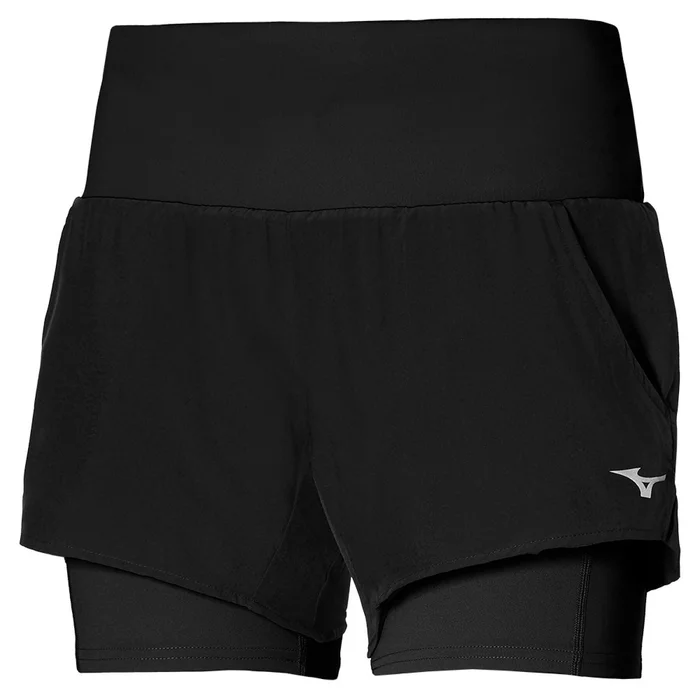 Short femme Mizuno 2in1 4.5 [Taille XS]