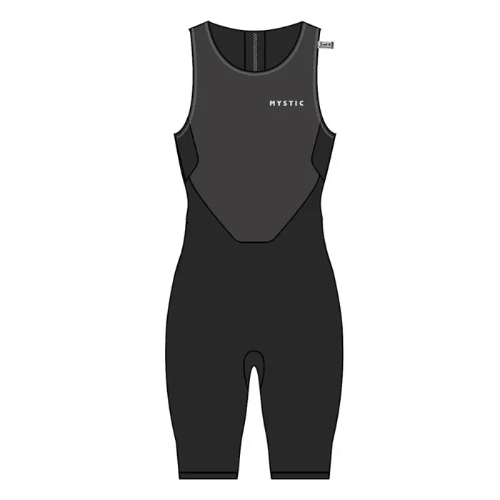 Short john neoprene mystic surf noir Livraison Gratuite