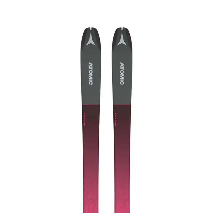 Skis Atomic BACKLAND 86 SL W + peaux SKIN 85/86 Anthracite / Pink Petit Prix