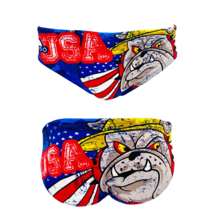 Slip de bain enfant Turbo America Dog [Taille 2 ans]