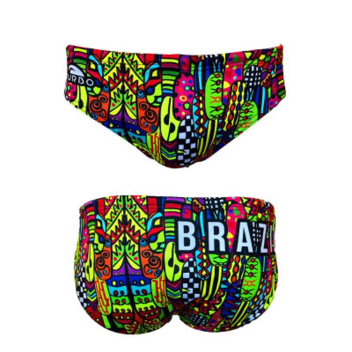 Slip de bain enfant Turbo Fiesta Brazil [Taille 2 ans]