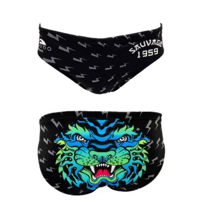 Slip de bain enfant Turbo Sauvage [Taille 2 ans]
