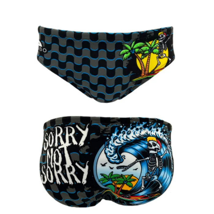 Slip de bain enfant Turbo Surfing-skull [Taille 2 ans]