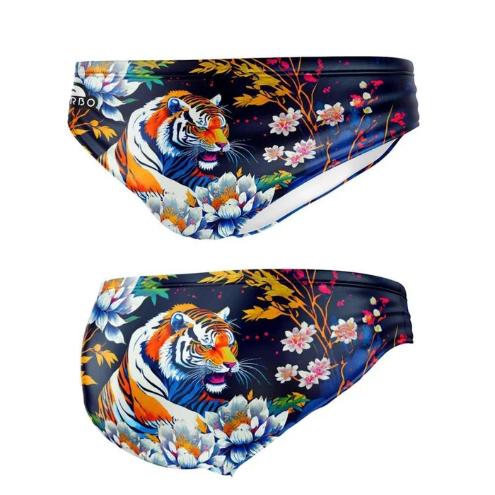 Slip de bain enfant Turbo Tiger-shadow [Taille 2 ans]