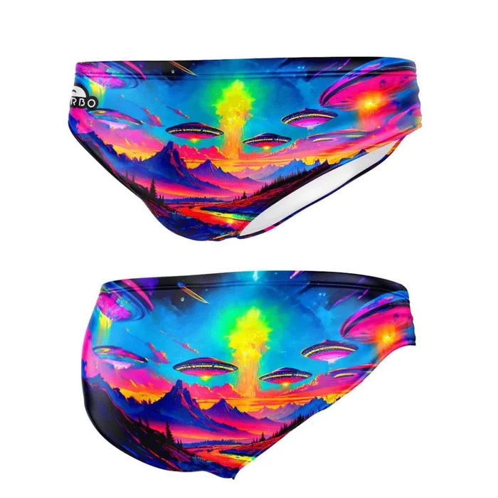 Slip de bain enfant Turbo Ufo-shadow [Taille 2 ans]
