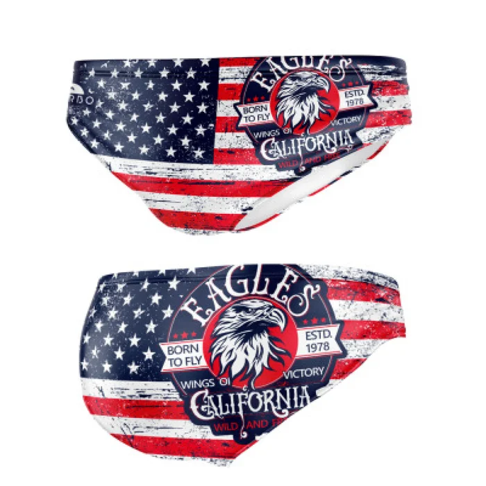 Slip de bain enfant Turbo Usa Wings Eagle [Taille 2 ans]