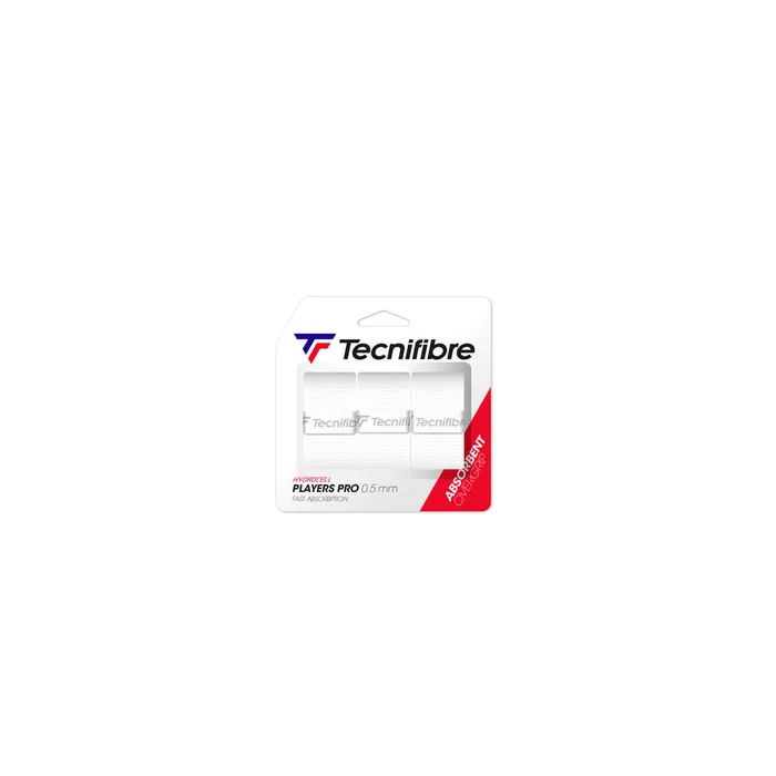 Sobregrip de tenis TECNIFIBRE PRO PLAYER&rsquo;S X3 BLANCO