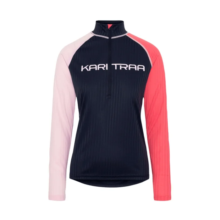Sous maillot 1/2 zip femme Kari Traa Ella [Taille XS]